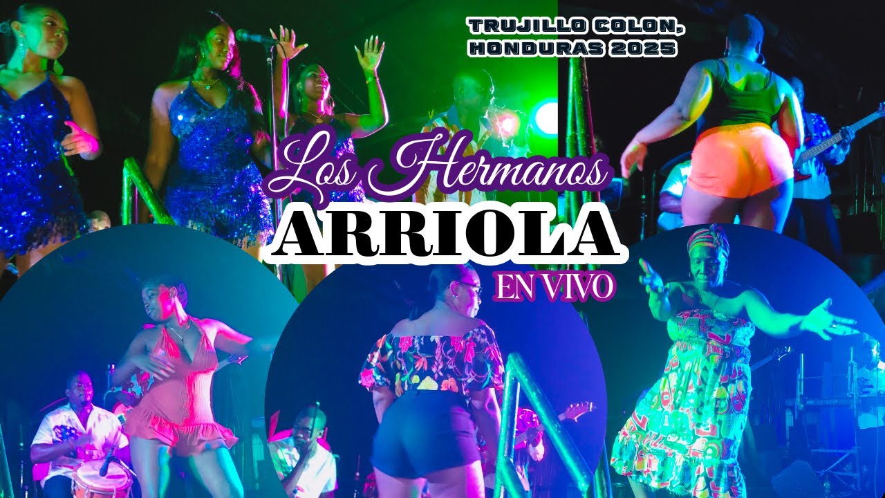 Los Hermanos Arriola en el Carnavalito del Barrio San Martin, Trujillo Colon 2025