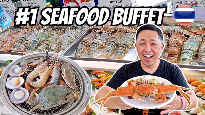 Bangkok's BEST Seafood Buffet 🇹🇭 ALL YOU CAN EAT Seafood Restaurant in Bangkok Thailand!