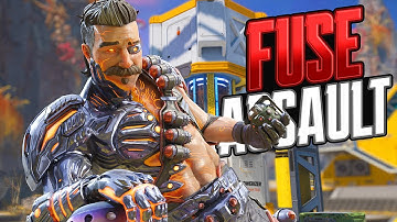 New FUSE Assault is INSANE (A lot of Kills) Apex Legends Gameplay