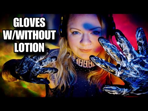[ASMR] Fast and aggressive glove sounds w/without lotion