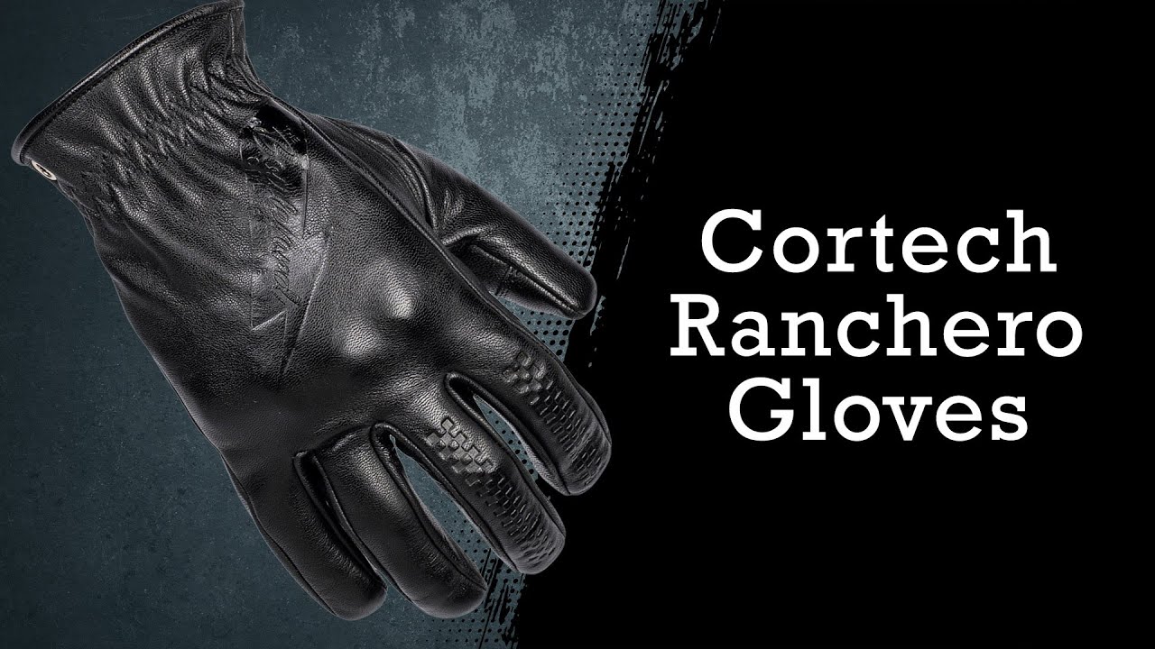 Cortech Ranchero Gloves - YouTube