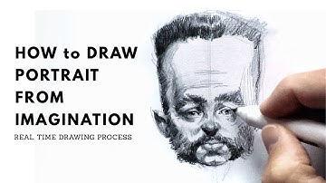 How to Draw Portrait from Imagination