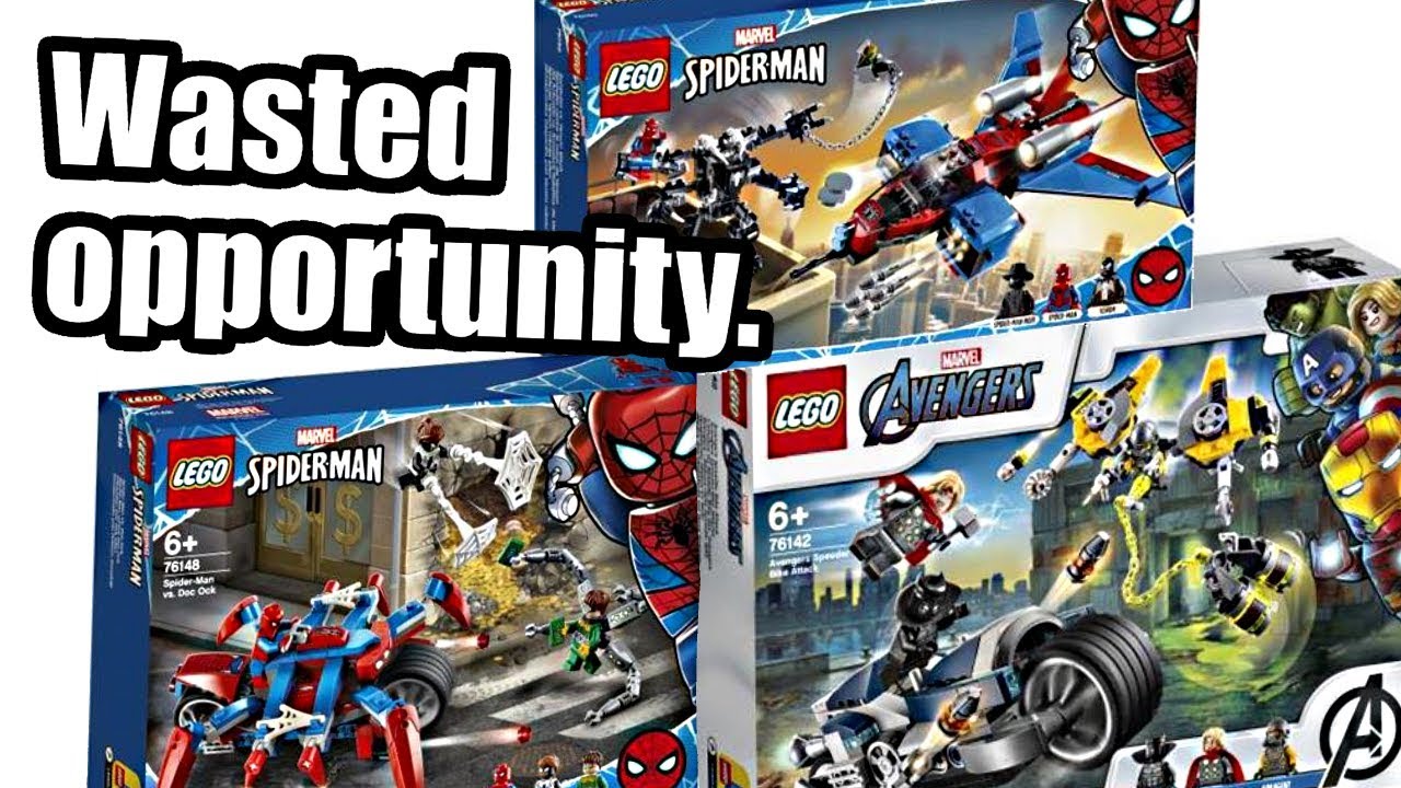 LEGO Spider-Man and Avengers 2020 sets - Yeah, these kinda suck. - YouTube