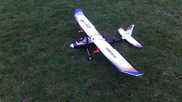 Bix3 Twin Motor Maiden Flight FPV Mobius