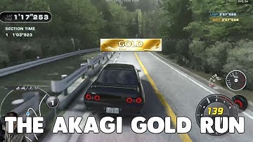 (INITIAL UNITY) The Akagi Gold Time Attack! Now that is Fast !