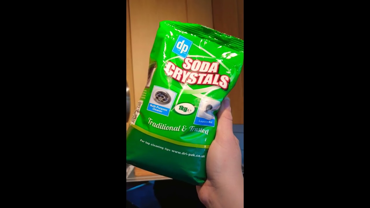 5 uses for Soda Crystals in 3 mins. EASY YouTube