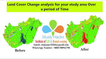 Change Detection Analysis of Land Use Land cover LULC in Google Earth Engine