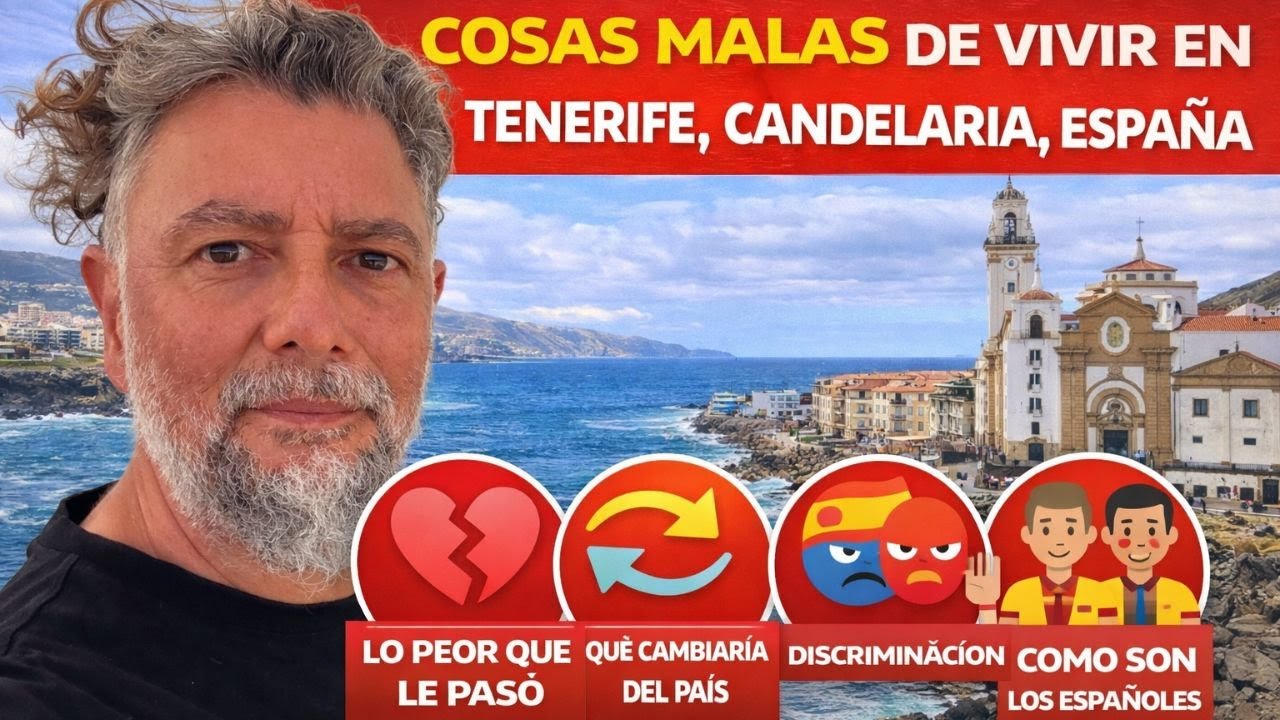 COSAS MALAS DE VIVIR EN TENERIFE CANDELARIA ESPAÑA 