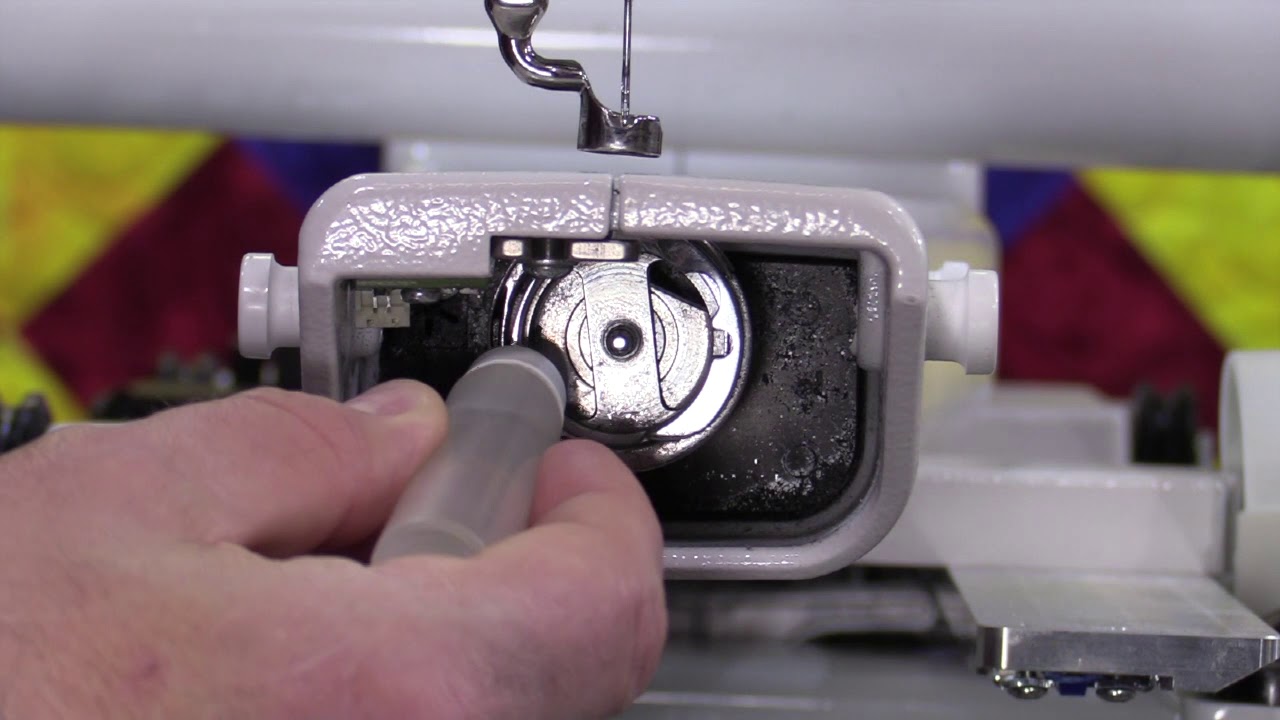 Oiling the Hook on Your Handi Quilter Forte YouTube