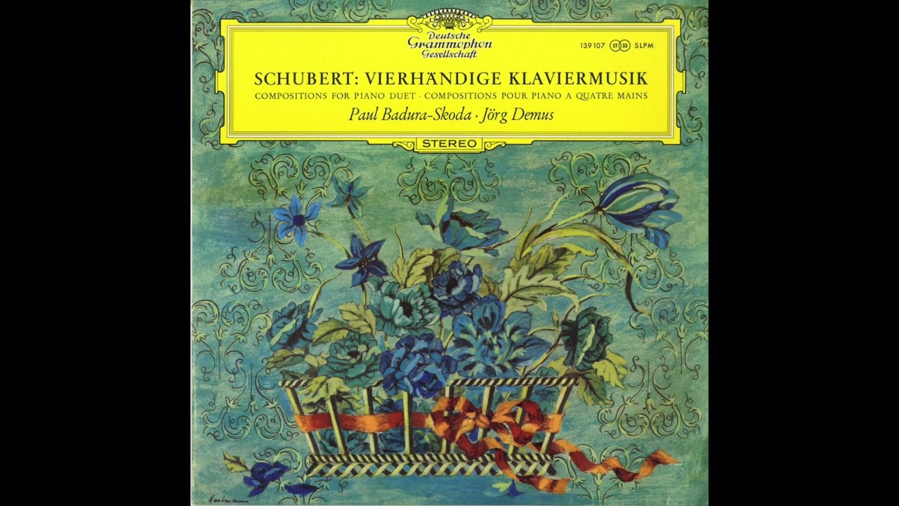 Silent Tone Record/Schubert Compositons for Piano duet/Paul Badura