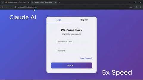 ChatGPT 5 vs Claude Sonnet 4 (Free) – Which AI Builds Better Login System?