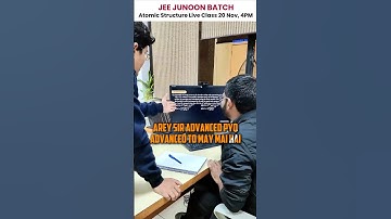 Saransh Sir Raid at RR Sir JUNOON Preparation 🚨💥 #shorts #esaral #iit #jee #jee2026