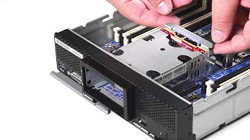 Lenovo ThinkSystem SN550 removing a hard drive backplane