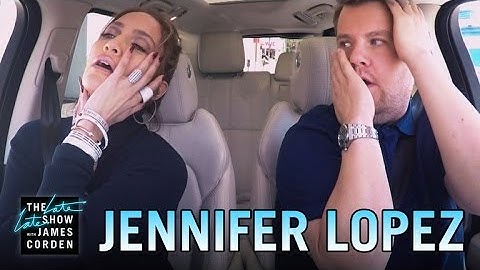 Jennifer Lopez Carpool Karaoke