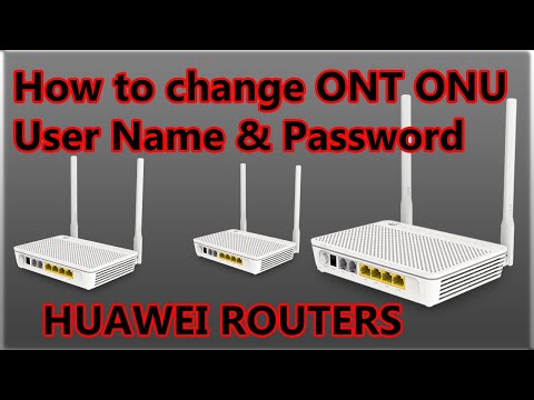 how to change GPON router's user and password By Tech Plus I.T