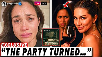 Meghan Markle HUMILIATED at Her Own Game—Not Even Her Wine Served at Party!