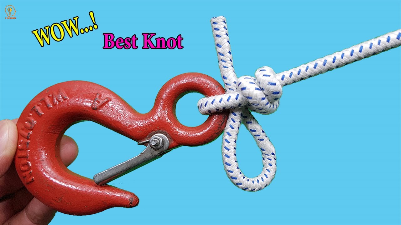 Useful knots Do you know the trick of the incredible knot