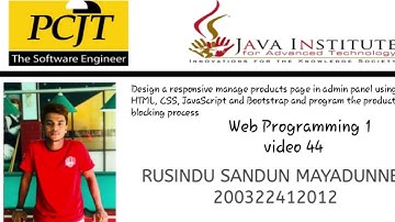 Design a manage product page and program the product blocking process | Web project | Task 44