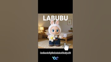😍 LABUBU is in your area!! Try Flux Kontext on #wavespeedai !! #ai #labubu