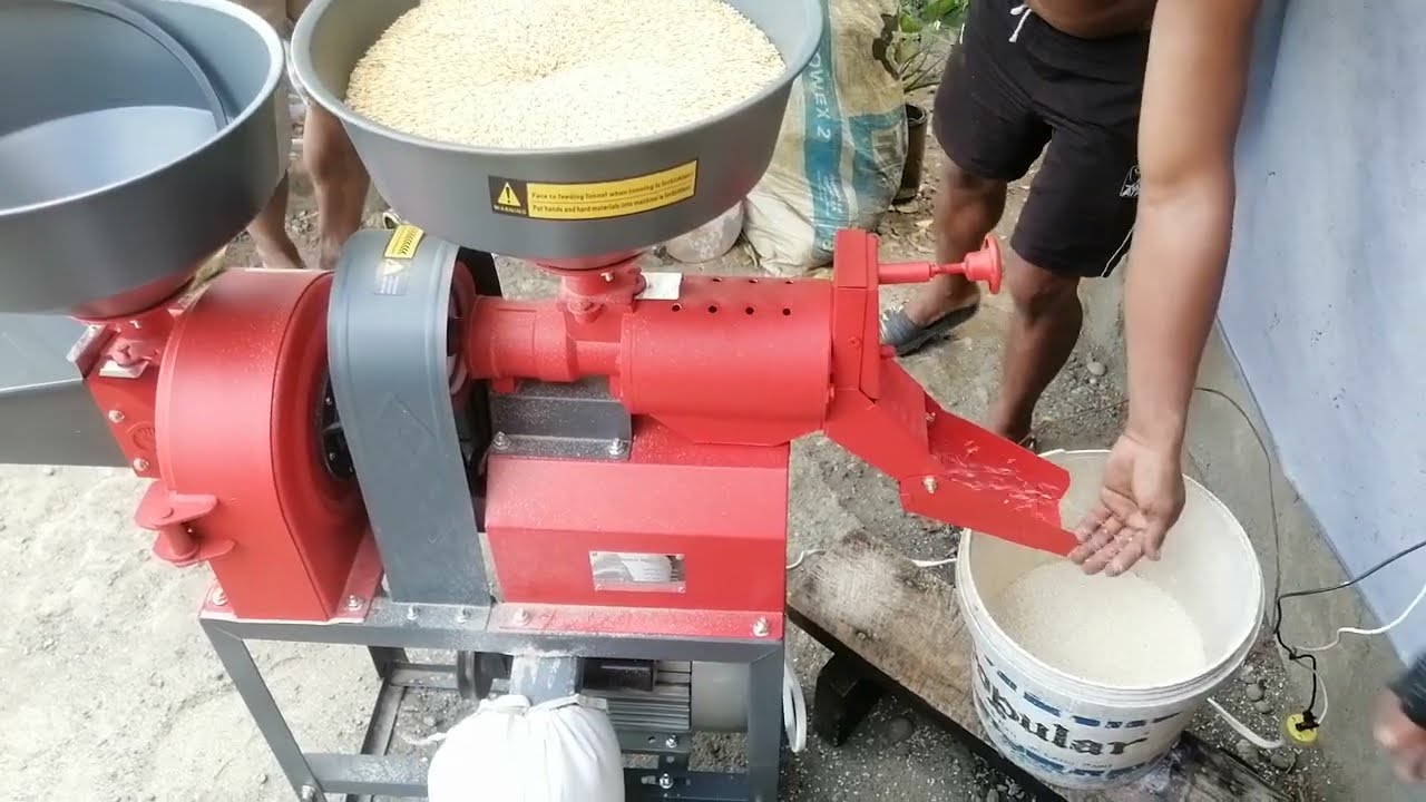 3hose power Rice mill Hammer mill with BLOWER 3in1