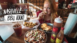 Nashville BBQ TOUR! - The Best Barbecue in the USA?? (Southern American Food)