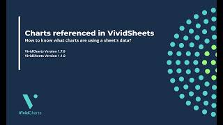 Knowing what VividCharts reference a VividSheet (1.7.0)