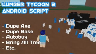 LUMBER TYCOON 2 ANDROID OP SCRIPT!! Roblox Fluxus Executor screenshot 5