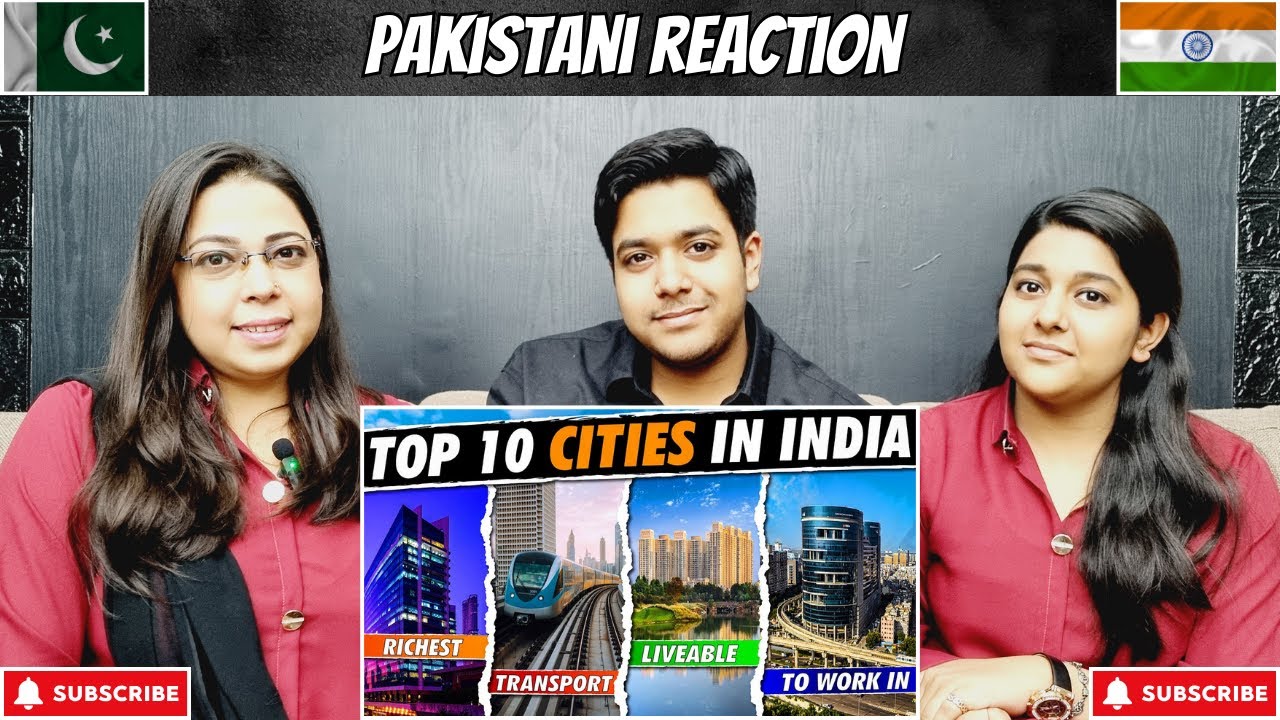 Top 10 Cities in INDIA | Pakistani Reaction !!