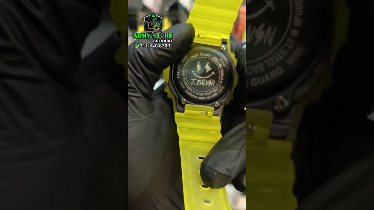 reloj Casio J Balvin original Gshock