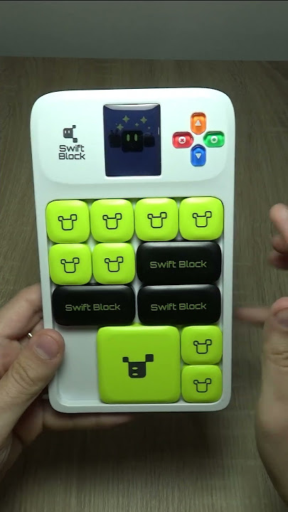 Trying out the new Swift Block wiSlide puzzle. It also has a partner m, Slide Puzzle Game