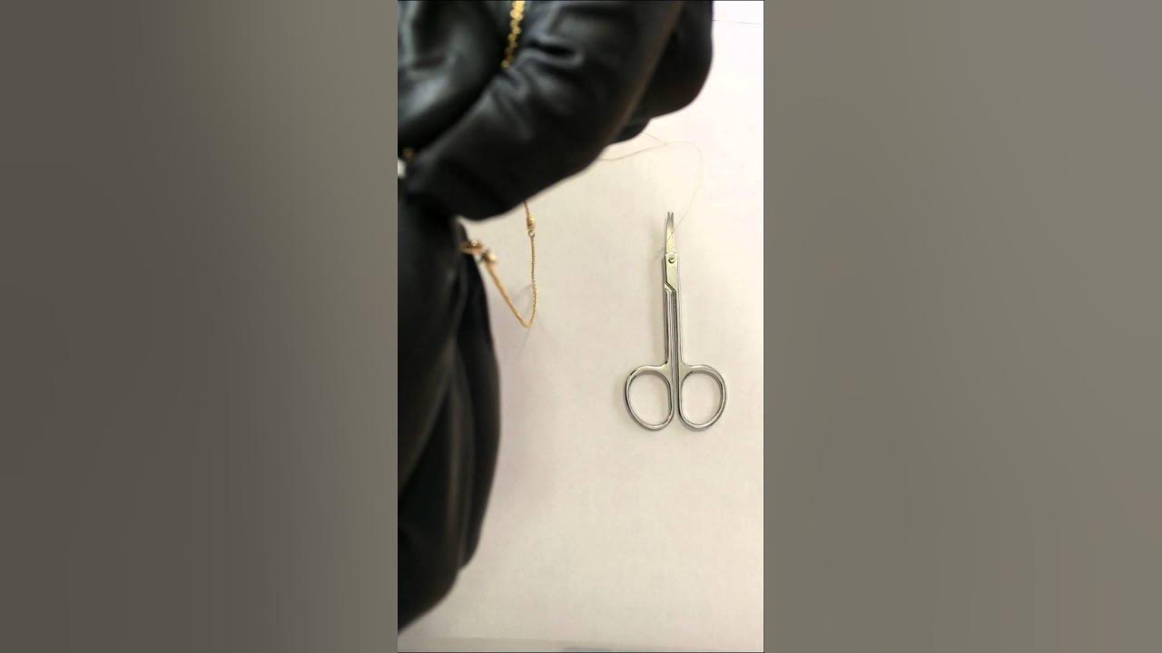Broken Necklace Repair. Insane Video. Why didn't I think of that? Quick
