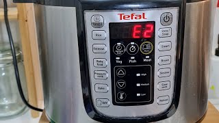 Tefal One Pot - Eroarea E2