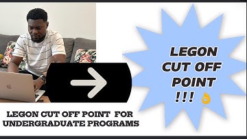 LEGON UNDERGRADUATE PROGRAMS CUT OFF POINTS AND ENTRY REQUIREMENT