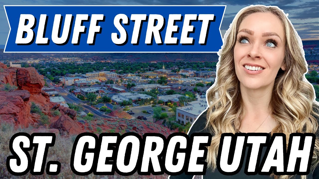 Driving Through St.  George Utah | Bluff Street | St. George Driving Tour