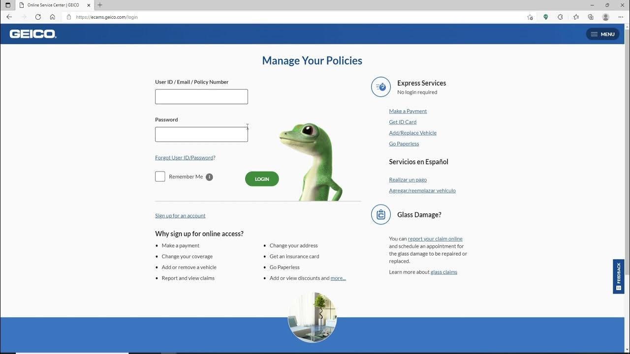 Geico Auto Insurance Login How to Login My Geico Account Online 2022