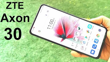 ZTE Axon 30 5G - Detailed Review (Under-Display Camera, Design, Display, Hardware, Software)