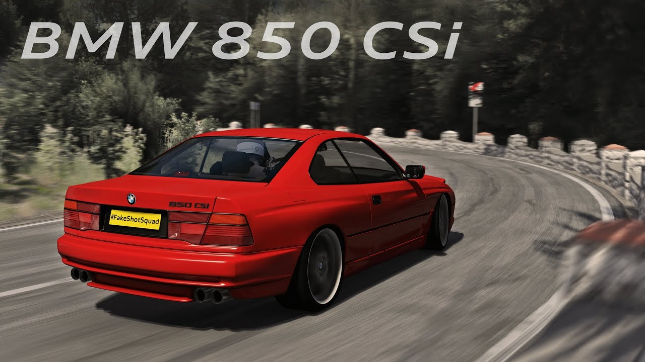 Assetto Corsa - BMW 850 CSi (E31) | Brasov - YouTube