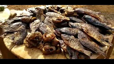 ORDERING FOOD STUFF AT A LOCAL MARKET @ KWAHU BEPONG.