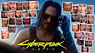 Реакция Летсплейщиков на Киану Ривза в Cyberpunk 2077