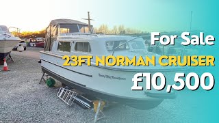 Most Watched Boat on Ebay! For Sale Norman 23ft canal boat £10,500