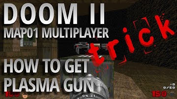 Doom 2 MAP01 Multiplayer - how to get plasma gun without using elevator