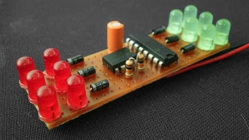 Police Light Flasher using 4017 IC