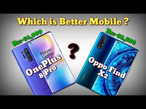 Oppo Find X2 VS OnePlus 8 pro