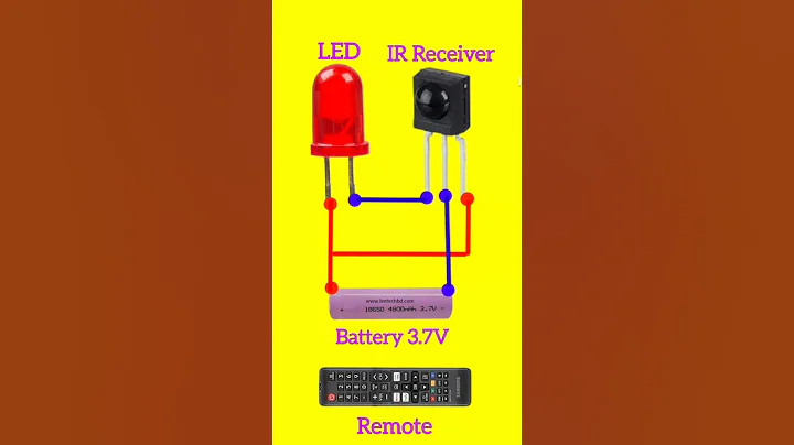 How to make Remote control tester  using  IR receiver #Remote #RemoteControl #Shorts #Video Videos