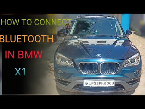 How to connect Bluetooth in bmw x1 in hindi