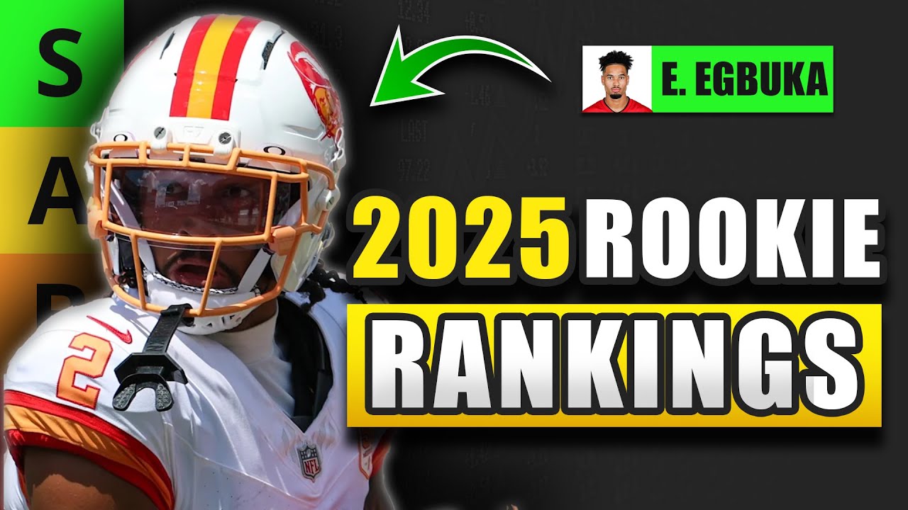 UPDATED 2025 Dynasty Rookie Rankings (Top 24!)