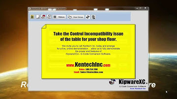 KipwareXC - G Code Conversion Software