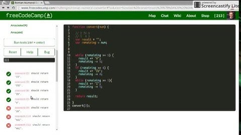 [FCC Walkthrough] - Roman Numeral Converter (Intermediate Algorithm)