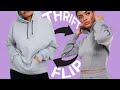 THRIFT FLIP | Misguided Corset Hoodie Sofia Richie