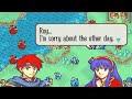Fire emblem the sword of seals roy and lilina support conversations